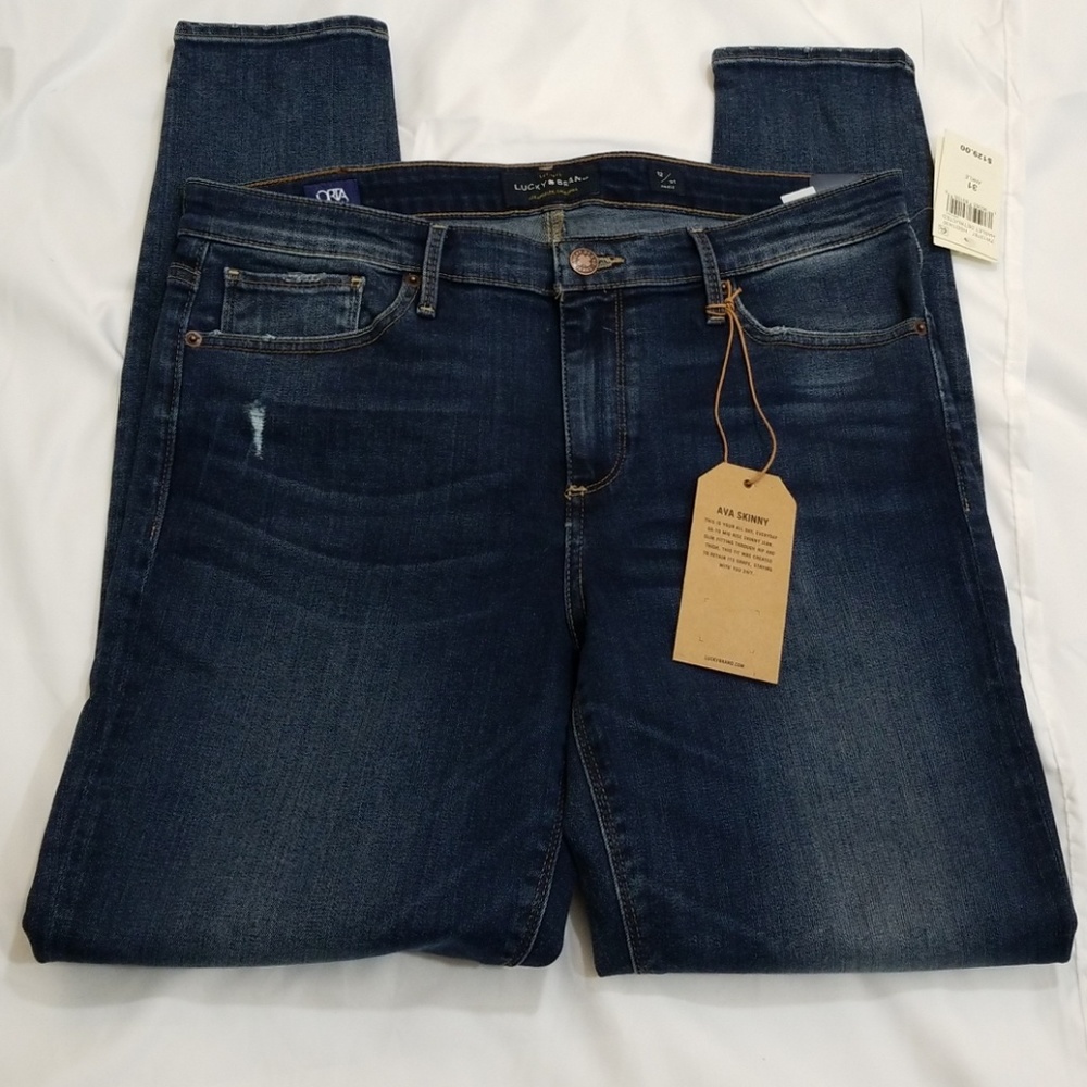 Lucky brand ava skinny jeans